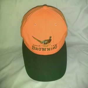 browning orange hat